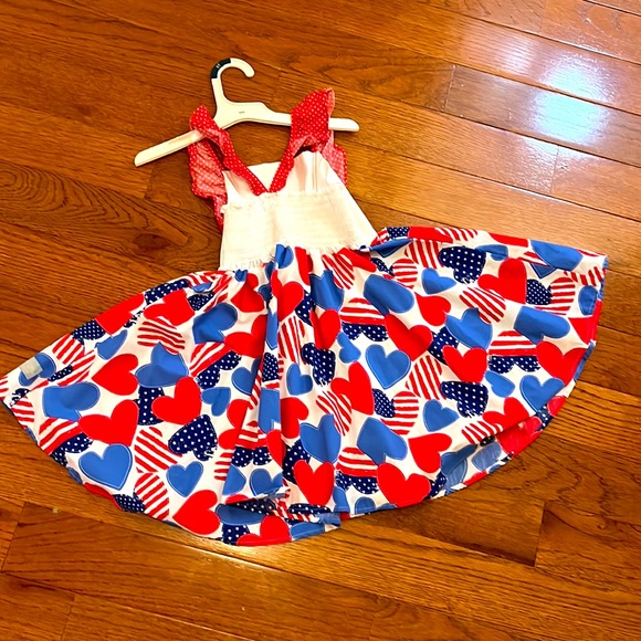 Eleanor Rose 4th of July dress Size 4-5T - Picture 2 of 2